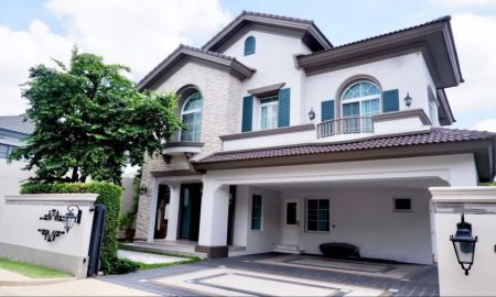 ให้เช่าบ้าน - บ้านหรูนันทวัน รามอินทรา พหลโยธิน 50 พร้อมอยู่ 4 ห้องนอน ตกแต่งครบ พร้อมอยู่