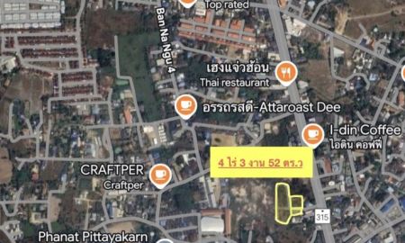ที่ดิน - ขาย/ให้เช่า ที่ดินกลางพนัสนิคม 4 ไร่ 3 งาน 52 ตารางวา