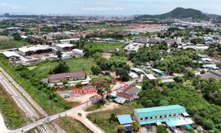 ขายที่ดิน - ขายที่ดินถมแล้วผังสีแดง เนื้อที่ 474 ตร.ว. ใกล้นิคมฯ แหลมฉบังและเซ็นทรัล ศรีราชา ชลบุรี