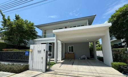 ให้เช่าบ้าน - ให้เช่าบ้านเดี่ยว แต่งหรูทั้งบ้านสไตล์โมเดิร์น โครงการหมู่บ้าน มัณฑนาบางนา-วงแหวน (รามคำแหง 2)