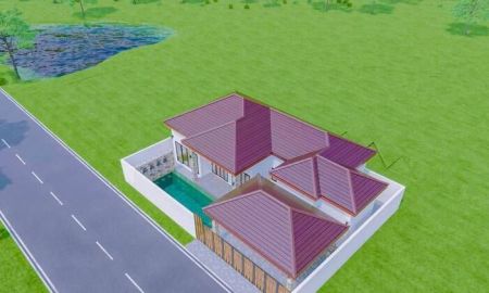 ขายที่ดิน - ที่ดินน่าลงทุน เหมาะสำหรับทำสนามไดรฟ์กอล์ฟส่วนตัว และมีบ้าน/สระว่ายน้ำ 1 หลังสำหรับสร้างและขายเพื่อทำกำไร