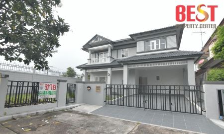 ขายบ้าน - บ้านเดี่ยวหลังริม เศรษฐสิริ รามอินทรา พร้อม Glass House & ออฟฟิศส่วนตัว และบ่อปลา เพิ่มบรรยากาศการพักผ่อน