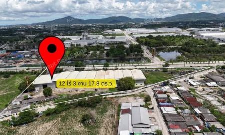ขายที่ดิน - ขายที่ดินพร้อมโกดัง ทำเลศักยภาพสูง มาบตาพุด ระยอง 12-3-17.8 ไร่