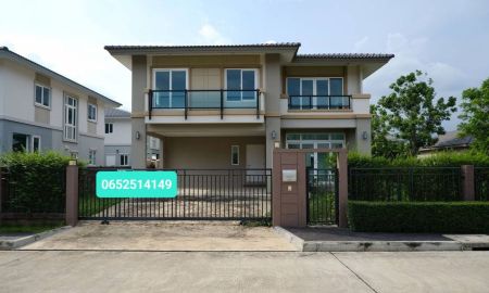 ขายบ้าน - ขายบ้านเดี่ยว 2 ชั้น ม.ภัสสร พุทธมณฑลสาย 2 บางแวก สภาพใหม่ ไม่เคยเข้าอยู่ เนื้อที่ 109.4 ตร.วา