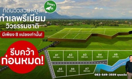 ขายที่ดิน - ขายที่ดินเขาใหญ่ ถ.คลองดินดำ ต.หมูสี อ.ปากช่อง จ.นครราชสีมา