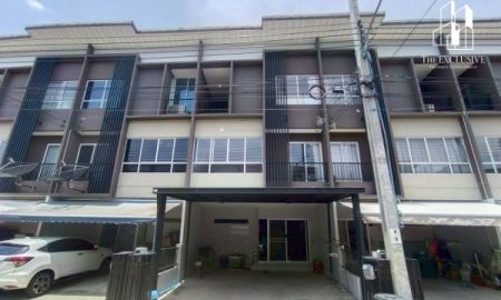 ขายทาวน์เฮาส์ - ขายทาวน์โฮม 3 ชั้น 3 นอน โครงการสัมมากร อเวนิว ชัยพฤกษ์-วงแหวน ถนนลำโพ บางบัวทอง