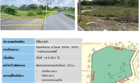 ขายที่ดิน - ขายที่ดินภูเก็ต-ถลาง เนื้อที่ 14-0-58.3 ไร่ ติดถนนพรุสมภาร