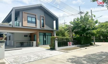 บ้าน - ขายและให้เช่าบ้านเดี่ยว 2 ชั้น 63 ตร.วา คณาสิริ ราชพฤกษ์ 346 หลังมุม พร้อมอยู่