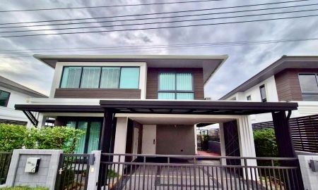 ขายบ้าน - ขายบ้านเดี่ยว 2 ชั้น โครงการ Grand Britania ราชพฤกษ์-พระราม 5 เนื้อที่ 59.1 ตารางวา 3 ห้องนอน ตำบลบางขนุน อำเภอบางกรวย จังหวัดนนทบุรี