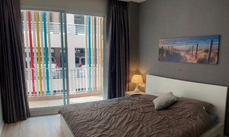 ให้เช่าคอนโด - ให้เช่าคอนโดเลี้ยงสัตว์ได้ Happy Condo ลาดพร้าว 101 ขนาด 37 ตรม. อาคาร South ชั้น 6 พร้อมระเบียง ห้องรีโนเวท มาใหม่ พร้อมอยู่