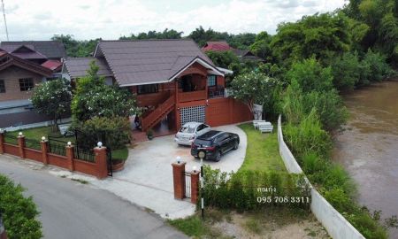 ขายบ้าน - บ้านเชียงใหม่ โซน สันป่าตอง หางดง บ้านไม้สัก บ้านริมน้ำ น้ำไม่ท่วม 30 กม.จากสนามบิน