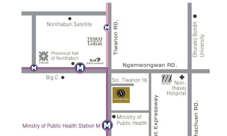ขายคอนโด - ขายคอนโด น็อตติ้ง ฮิลล์ ติวานนท์-แคราย (Notting Hill Tiwanon-Kaerai), ถนนติวานนท์ ตำบลตลาดขวัญ อำเภอเมืองนนทบุรี จังหวัดนนทบุรี 11000