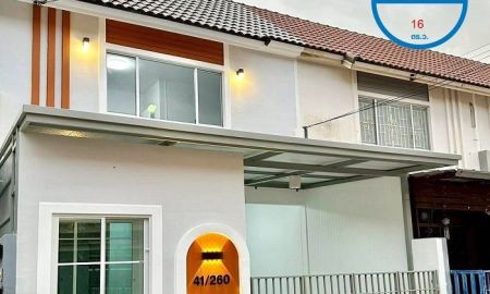 ขายทาวน์เฮาส์ - ขายทาวน์เฮ้าส์ เนื้อที่ 16 ตร.ว หมู่บ้านพฤกษา 45 บางใหญ่ (ซ.18) รีโนเวทใหม่ จัดกู้ฟรี