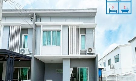 ขายทาวน์เฮาส์ - ขายทาวน์โฮม 2 ชั้น หลังริม เนื้อที่ 29.2 ตร.ว หมู่บ้านพฤกษาวิลล์ ประชาอุทิศ-สุขสวัสดิ์ 78 ต่อเติม พร้อมอยู่