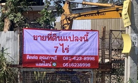 ขายที่ดิน - ขายที่ดินแปลงใหญ่ แปลงสวย อ.บางบ่อ จ.สมุทรปราการ ติดถนนลาดหวาย ห่างจากถนนสุขุมวิทเพียง 1 กิโลเมตร (เจ้าของขายเอง)