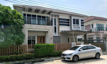 ขายบ้าน - ขายบ้านเดี่ยว 2 ชั้น หลังมุม หมู่บ้านบางกอกบูเลอวาร์ด วงแหวน - เทพารักษ์ ทำเลดี เดินทางสะดวก