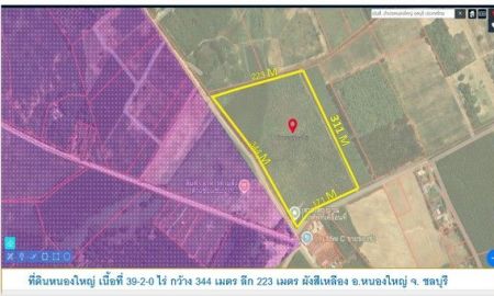 ขายที่ดิน - ที่ดินติดถนนเทพราชลากระบัง เนื้อที่ 51-1-167 ไร่ ไร่ละ 10 ล้าน รวมเป็นเงิน 520 ล้านบาท อ.บางบ่อ สมุทรปราการ