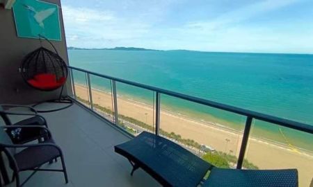 คอนโด - ขาย/ให้เช่าคอนโดวิวทะเล 180 องศา AERAS Beachfront Condo Jomtien Pattaya