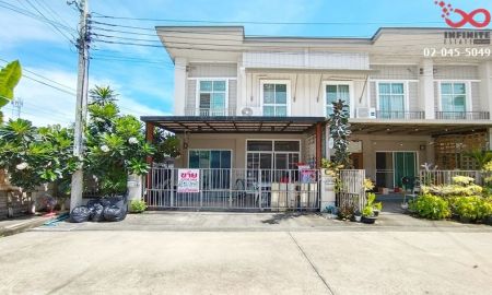 ขายทาวน์เฮาส์ - ขายทาวน์เฮาส์ 2ชั้น พฤกษาวิลล์ 80 พระราม2 ท่าข้าม หลังริม 26ตร.ว พร้อมอยู่