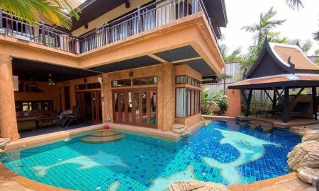 บ้าน - ขาย/ให้เช่าบ้านเดี่ยว พูลวิลล่า ใกล้หาดนาจอมเทียน 4 ห้องนอน