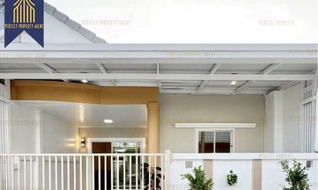 ขายทาวน์เฮาส์ - ทาวน์เฮาส์ชั้นเดียวร่มเงาไม้บางบัวทองตกแต่งห้องครัว