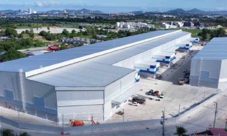 ให้เช่าโรงงาน / โกดัง - ให้เช่าโรงงานโกดังสร้างใหม่ ย่านท่าเรือแหลมฉบัง เขตฟรีโซน Free Zone พื้นที่ 2,970 ตรม.