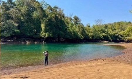 ขายที่ดิน - ที่ดินริมแม่น้ำ วิวภูเขา ใกล้ชิดธรรมชาติ จังหวัดกาญจนบุรี
