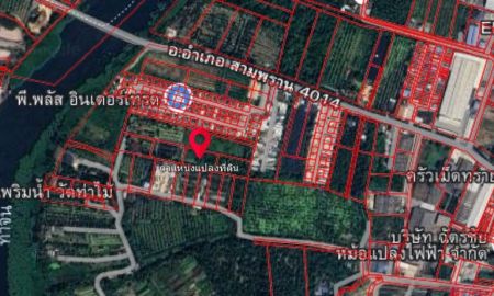 ขายที่ดิน - ขายที่ดินเปล่า 1-1-54 ไร่ ต.ท่าไม้ อ.กระทุ่มแบน จ.สมุทรสาคร