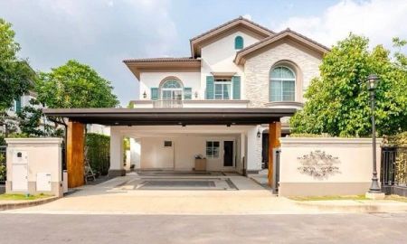 ให้เช่าบ้าน - ให้เช่าบ้านเดี่ยว หรูหรา 2ชั้นบ้านนันทวัน รามอินทรา - พหลโยธิน50 ใกล้แยกวัชรพล - สุขาภิบาล 5 ทางด่วนฉลองรัช 108 ตรว ใช้สอย 295ตรม 4 นอน4น้ำ