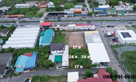 ขายที่ดิน - ขายที่ดิน 100 ตารางวา ซอยวัดพุฒิฯ ต.บางศรีเมือง ห่างถนนราชพฤกษ์ 110 เมตร