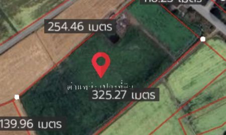 ขายที่ดิน - ขายที่ดิน ต. อมฤต อ. ผักไห่ จ. อยุธยา 21 ไร่ 3 งาน 43 ตรว ต่ำกว่าราคาตลาด หน้ากว้าง 118 เมตร ยาว325 เมตร