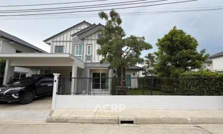 ให้เช่าบ้าน - ให้เช่าบ้านเดี่ยว 2 ชั้น หมู่บ้านวิลลาจจิโอ้ 3 ศรีนครินทร์-บางนา ทำเลดีหลังมุม