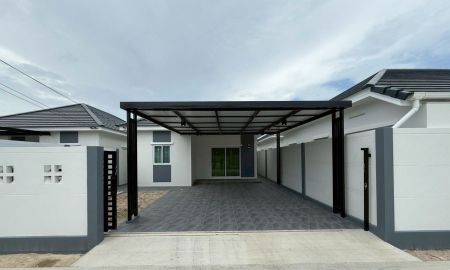 ขายบ้าน - ขายบ้านใหม่ ชั้นเดียว ขนาด 45 ตร.วา บ้านฉาง ซอยสนามฟุตซอลบ้านฉาง ทำเลดี