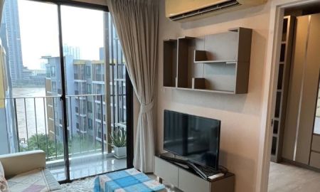 ให้เช่าคอนโด - ให้เช่าคอนโดเมโทร ลักซ์ ริเวอร์ฟรอนท์ รัตนาธิเบศร์ ชั้น 8 ของอาคารสูง 8 ชั้น ขนาด 43 ตร.ม. วิวแม่น้ำ ริมน้ำสุดหรูในไทรม้า นนทบุรี