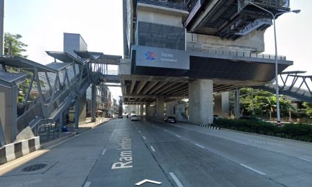 ขายที่ดิน - ขายที่ดินพร้อมบ้านเดี่ยว ถนนรามอินทรา ใกล้ MRT วัชรพล เพียง 200 เมตร