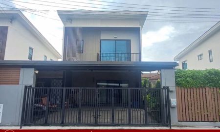 ขายบ้าน - ขายด่วน บ้านแฝด 2 ชั้น หมู่บ้านเดอะ คอนเนค37 หลักสี่-ดอนเมือง เนื้อที่ 41.7 ตร.ว พื้นที่ใช้สอย 192 ตร.ม