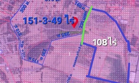 ขายที่ดิน - ที่ดินเปล่าสีม่วง108ไร่อยู่ต.หนองขาม อ.ศรีราชา จ.ชลบุรี