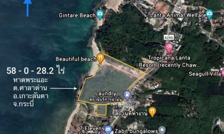 ขายที่ดิน - ขาย ที่ดินติดทะเล บนเกาะลันตา หาดพระแอะ ต.ศาลาด่าน จ.กระบี่