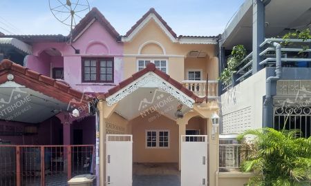 ขายทาวน์เฮาส์ - ทาวน์โฮม 2 ชั้น ธนากรวิลล่า บางกรวย ต่อเติมครบพร้อมอยู่ ทำเลดีใกล้ทางด่วน