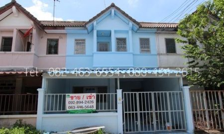 ให้เช่าทาวน์เฮาส์ - เช่า ทาวน์เฮ้าส์ 2 ชั้น แพรมาพร รังสิต - นครนายก คลอง11