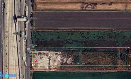 ขายที่ดิน - ขายที่ดินบึงคำพร้อยถมแล้ว 10 ไร่ ติดถนนเลียบด่วนลำลูกกา ผังที่ดินสีเหลือง พร้อมโฉนด ปทุมธานี