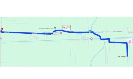 ขายที่ดิน - ขายที่ดิน(ยังไม่ถม มีถนนตัดผ่าน) 4 ไร่ คลอง 23 อ.องครักษ์ จ.นครนายก