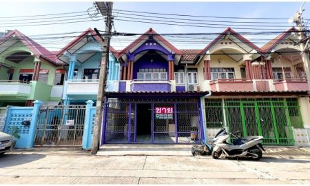 ขายทาวน์เฮาส์ - ขายทาวน์เฮ้าส์ สุขเจริญวิลล่า บางด้วน ใกล้ BTS ช้างเอราวัณ