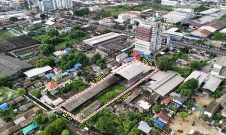 ขายที่ดิน - ที่ดินถนนปูเจ้าสมิงพราย พร้อมลานจอดรถและออฟฟิศ เนื้อที 986 ตารางวา