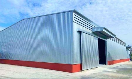 ให้เช่าโรงงาน / โกดัง - รถเทรลเลอร์เข้า-ออกได้สะดวก รามอินทรา80-90 MRTบางชัน 600ม. ให้เช่าโกดังใหม่ พร้อมออฟฟิศ 362ตร.ม โกดังสุดท้าย รพ.นวมินทร์ 9 2.8 กม.