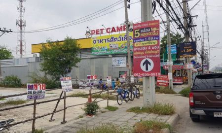 ขายที่ดิน - ขายที่ดิน 1 ไร่ ติดถนนใหญ่ ไทรน้อย แปลงมุม ถมแล้ว ทำธุรกิจได้หลายอย่าง