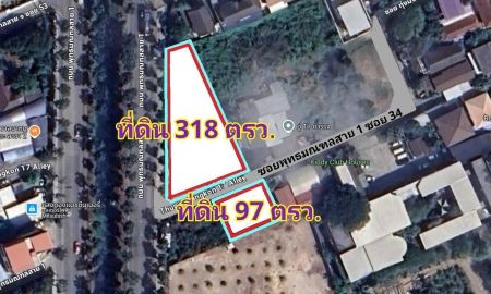 ขายที่ดิน - ขายที่ดินติดถนนพุทธมณฑลสาย 1 ปากซอยพุทธมณฑลสาย 1 ซอย 34 (ซอยทุ่งมังกร 17 เดิม) ขายแยกที่ดิน 2 แปลง แปลง 318 ตรว. และ 97 ตรว.