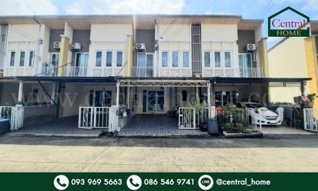 ขายทาวน์เฮาส์ - ทาวน์โฮม โกลเด้น อเวนิว แจ้งวัฒนะ - ติวานนท์ ซอยวัดกู้ โซล่าเซลล์ทั้งหลัง