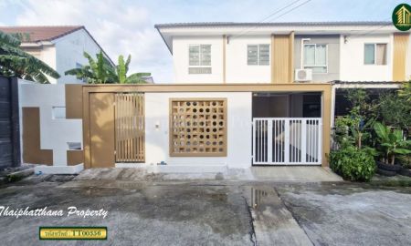 ขายทาวน์เฮาส์ - ขายบ้านพฤกษา 74/2 ศรีนครินทร์-เทพารักษ์ หลังริม รีโนเวทใหม่ ตกแต่งเฟอร์นิเจอร์สวยครบ พร้อมเข้าอยู่