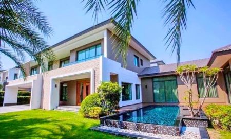 ให้เช่าบ้าน - เครื่องใช้ไฟฟ้า 5นอน เจโม นิคมอัญธานี 800ม. บางนา-สวนหลวง ให้เช่าคฤหาสน์หรู 2 ชั้น หรูหรา 135ตร.วา. 530 ตร.ม. จัดเต็มเฟอร์ฯ 6น้ำ